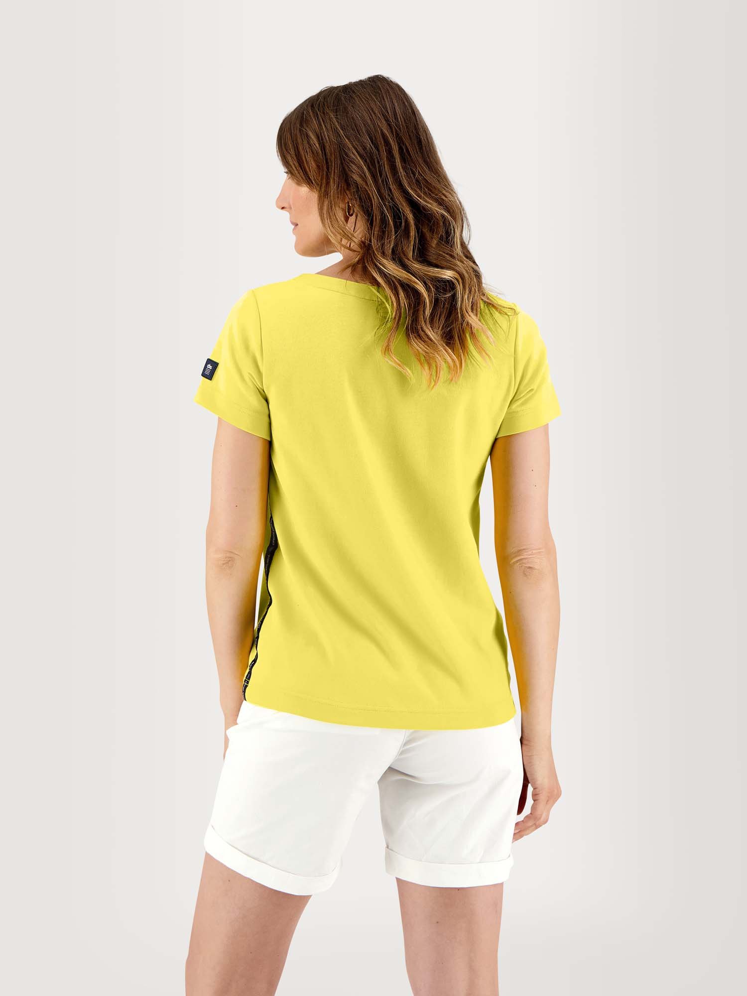 Tee Shirt Femme Pratique Sportive Jaune