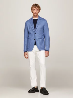 Blazer Slim Fit com Monograma TH