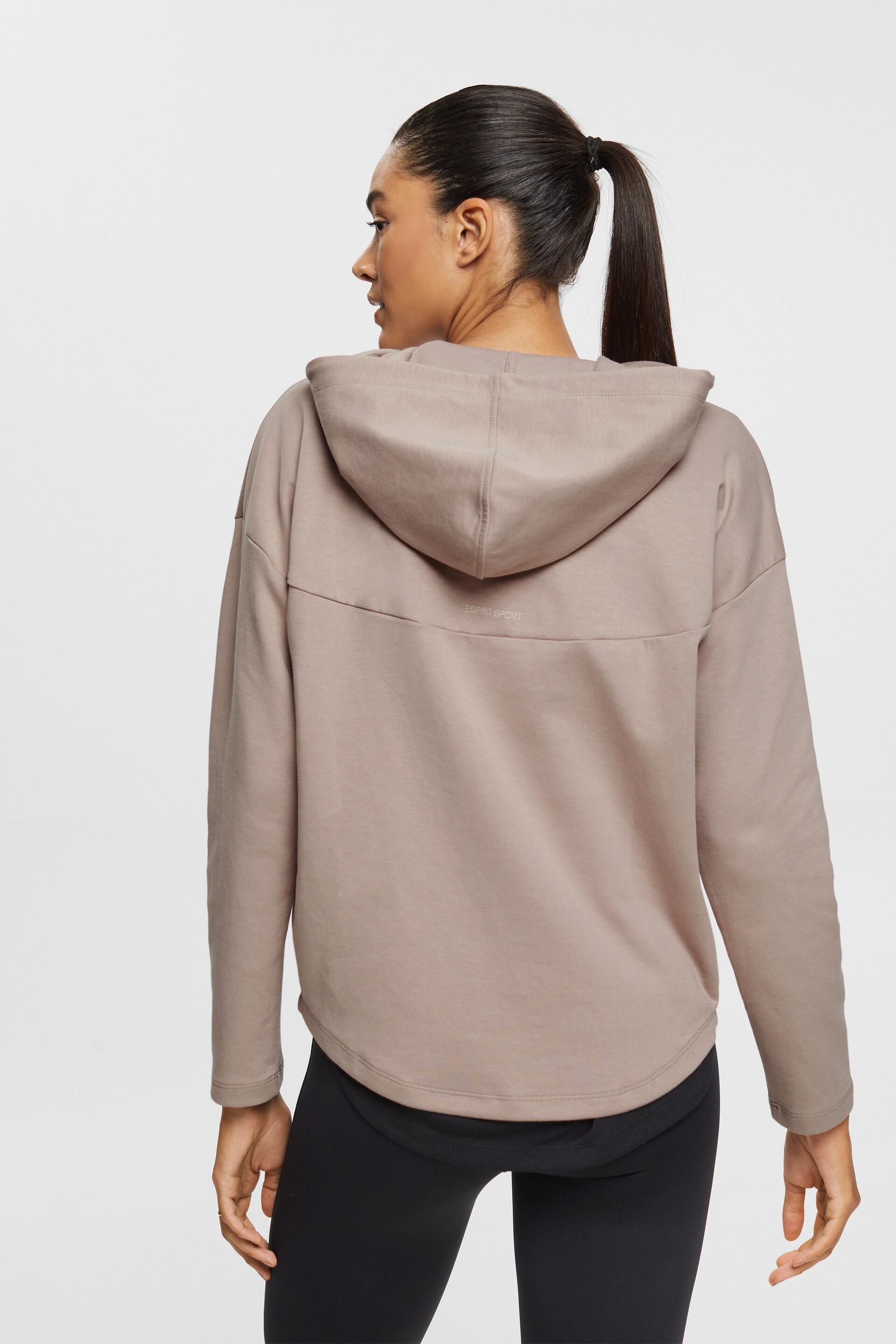 Sweat à capuche au toucher doux, coton biologique mélangé