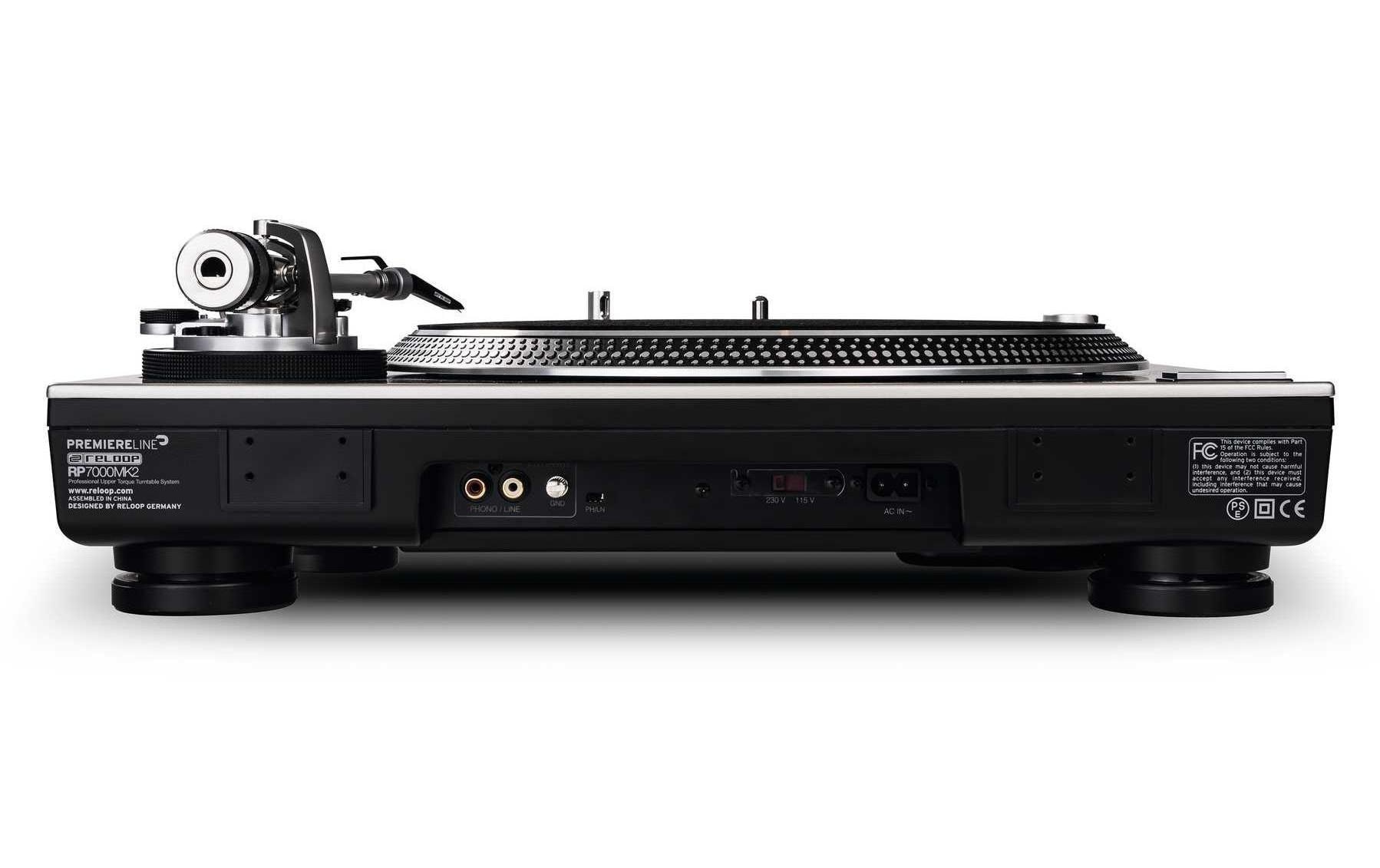 Reloop® Plattenspieler »RP-7000 MKII Silber«