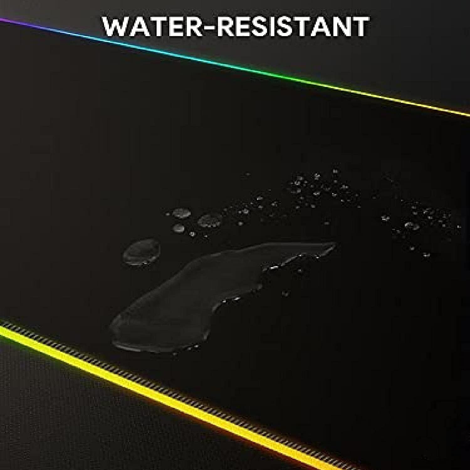 AUKEY KM-P7 RGB Gaming Mauspad Extended Soft LED Multi Color Schreibtischunterlage XL Mousepadabwaschbar