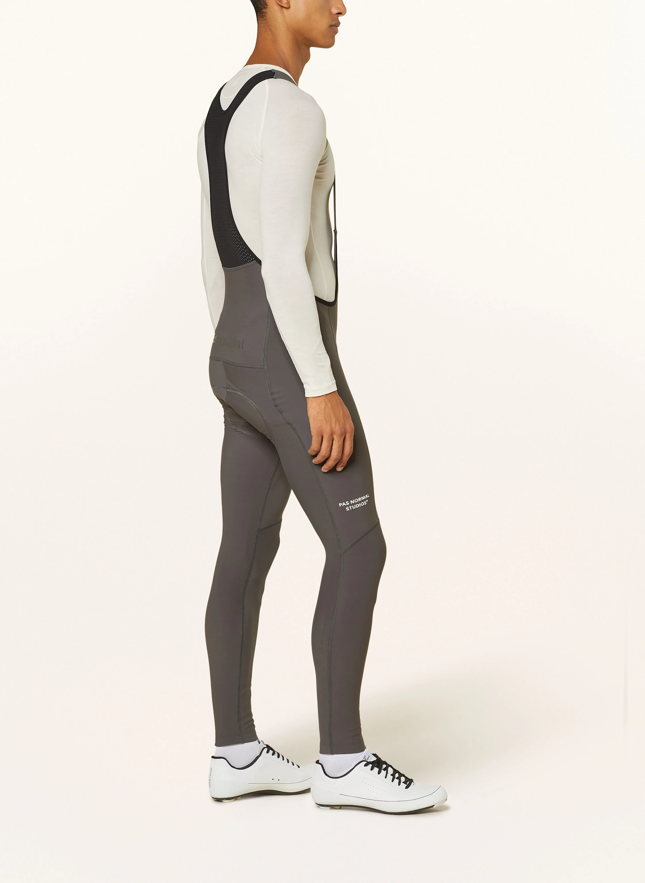 PAS NORMAL STUDIOS Radhose ESSENTIAL THERMAL mit Trägern und gepolstertem Einsatz