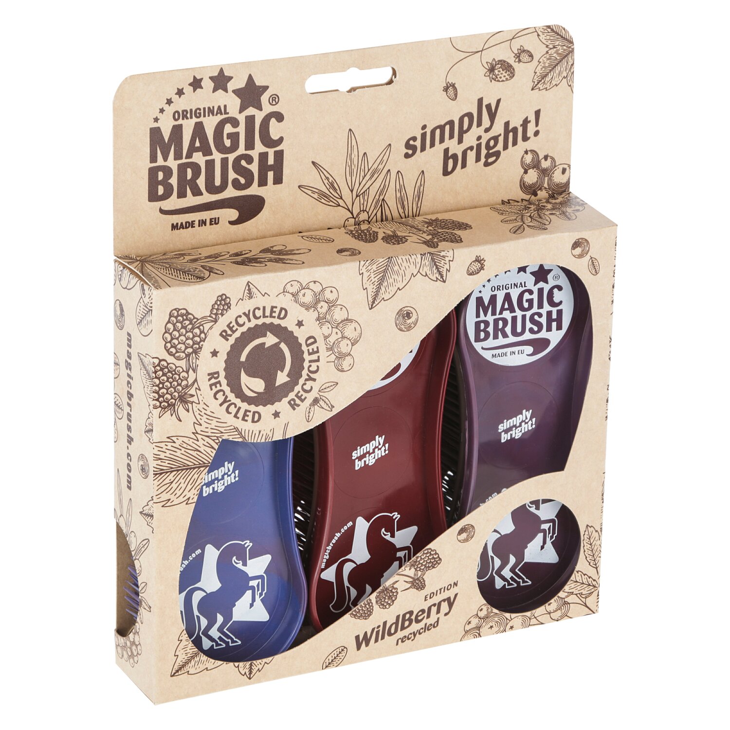 MagicBrush Set recycelt  - wild berry