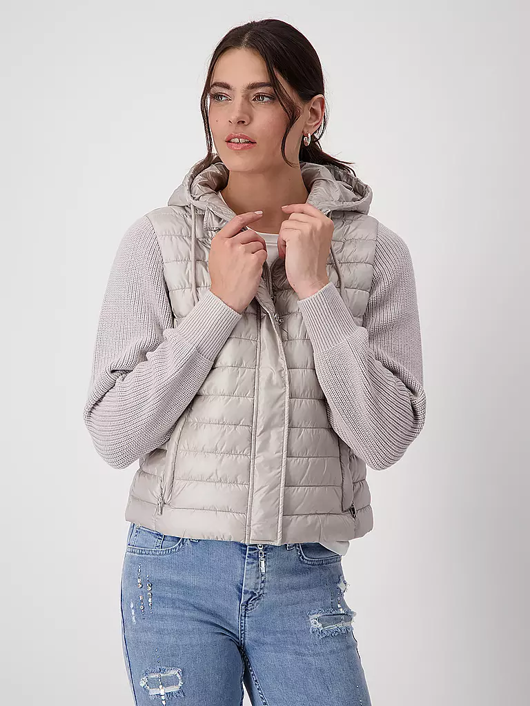MONARI Leichtsteppjacke beige