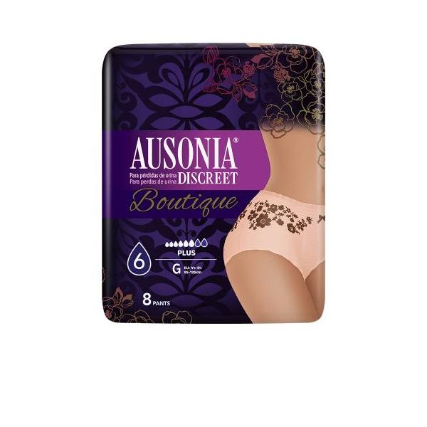 Ausonia Discreet Boutique Pants Plus Grande 8 Unidades