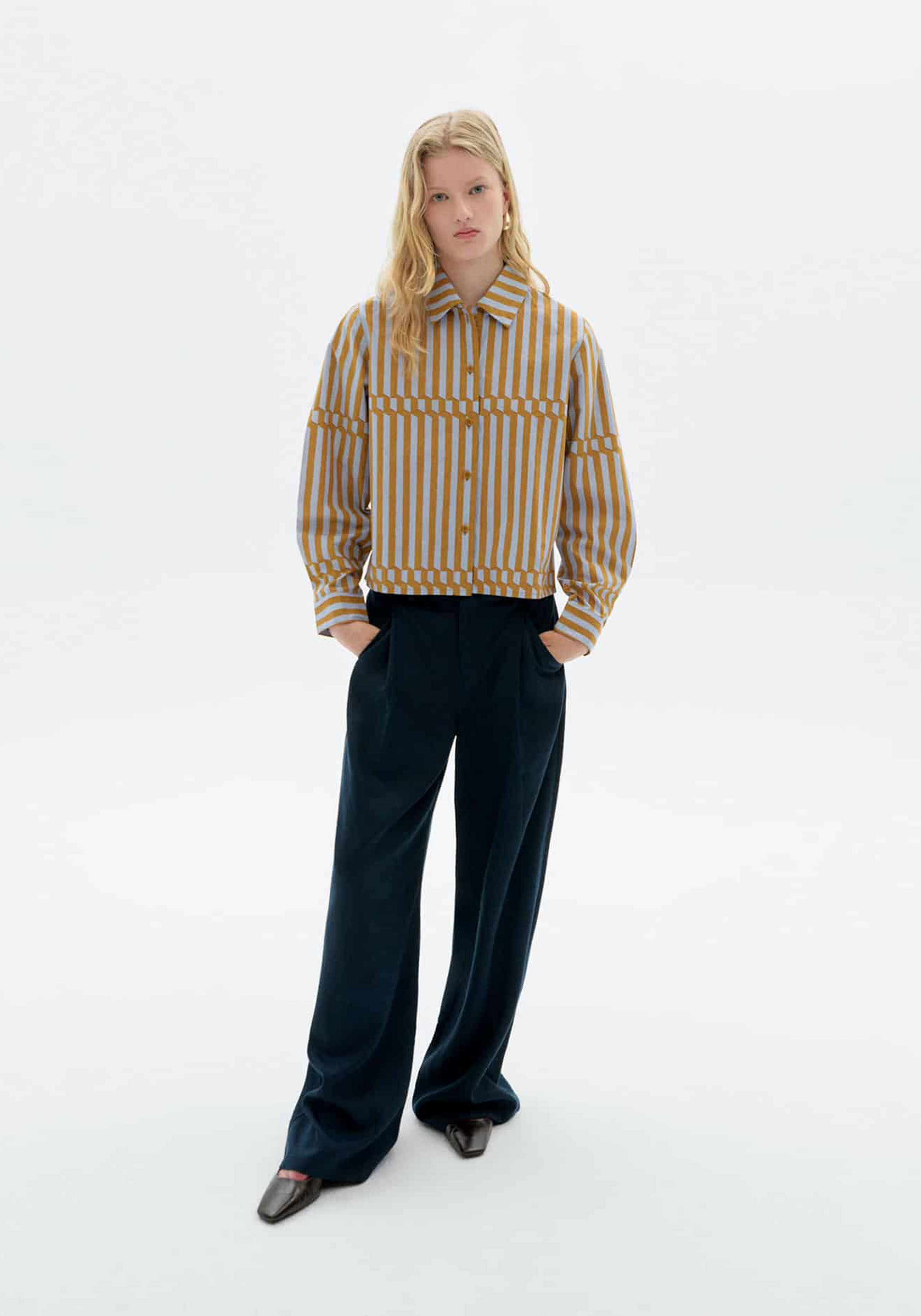 Thinking Mu Bluse Duna Esque Multicolor
