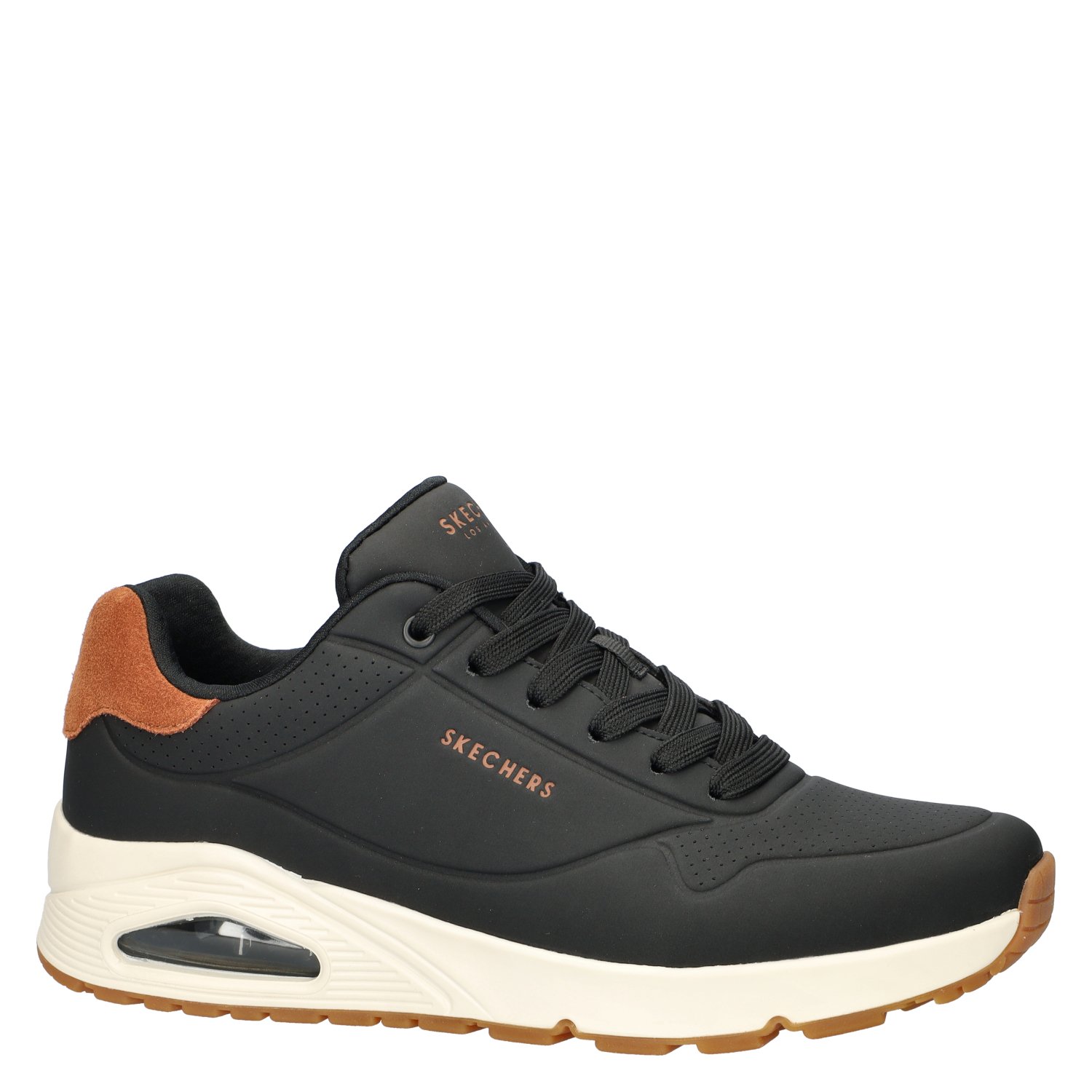 Uno heren sneaker Skechers Zwart