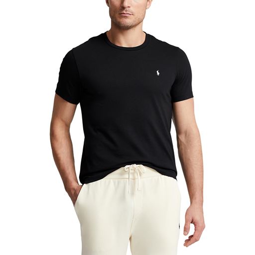 Ralph Lauren Cotton Jersey Nattrøje, Black, XXL