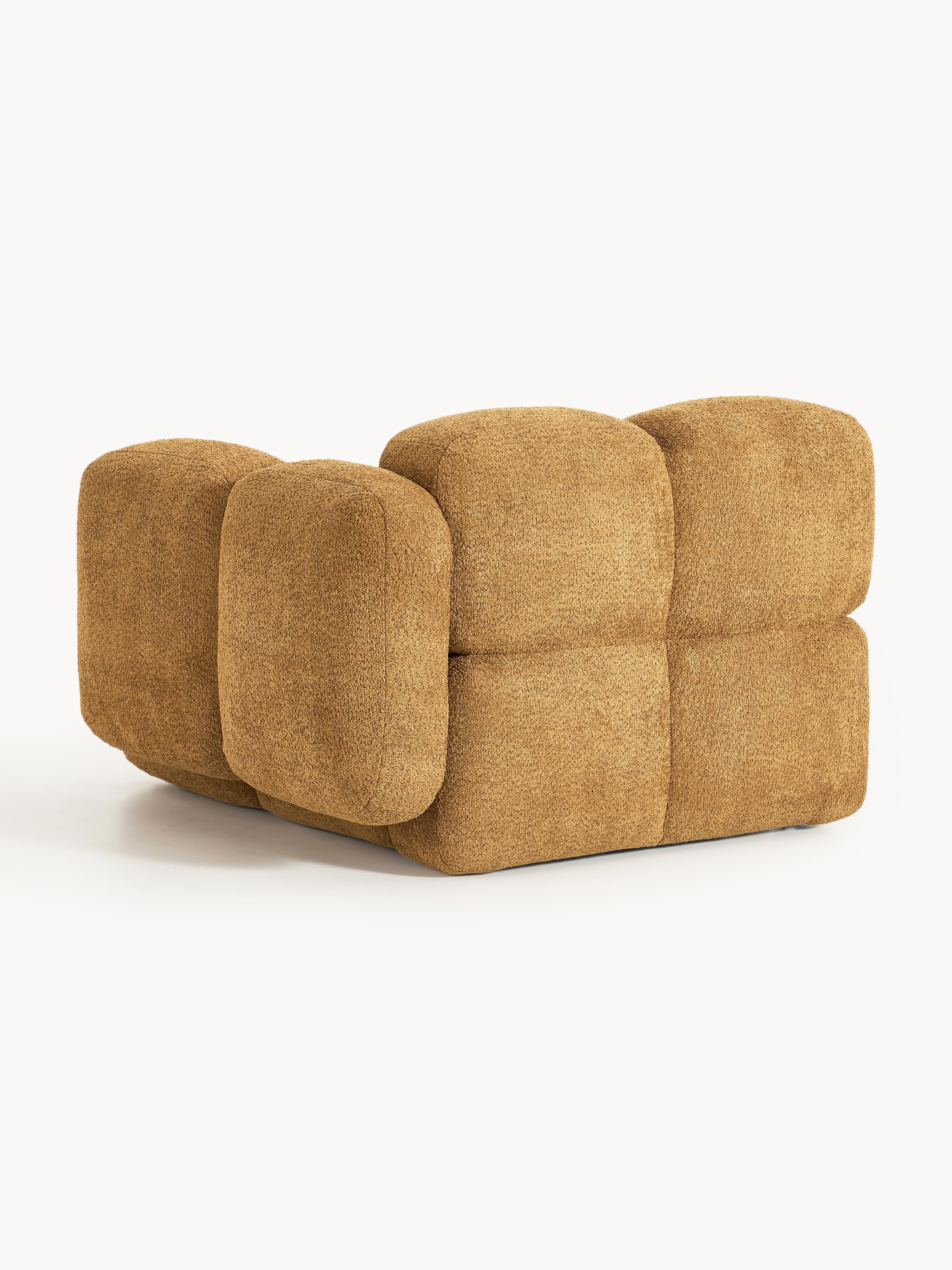 Hoekmodule Tayla van teddy bouclé