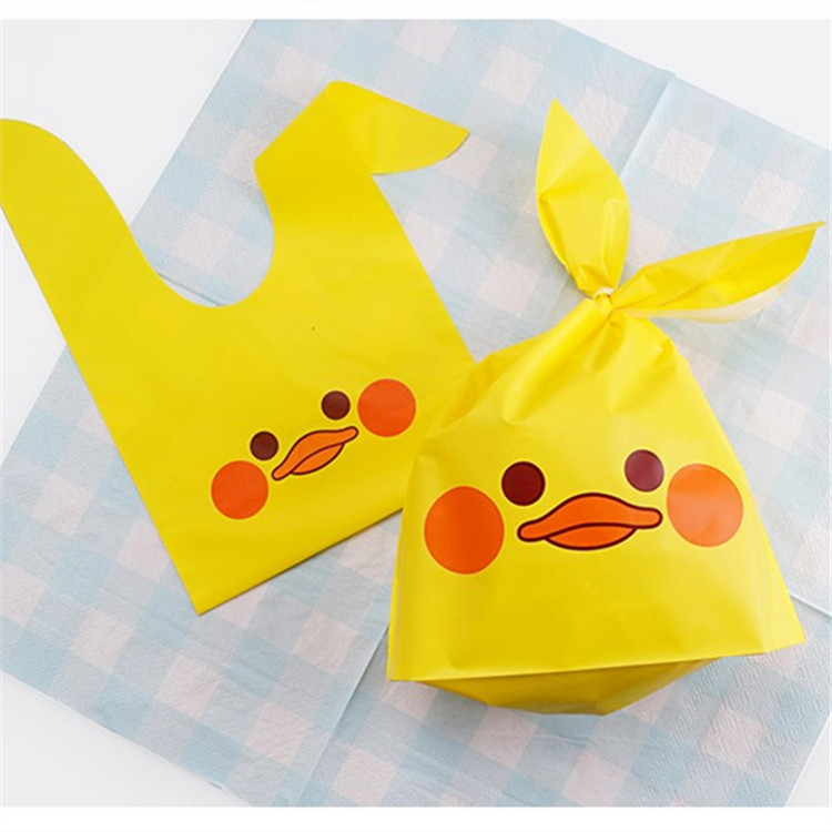 (50er Set) Ostern Tüten Candy Gift Küken Tasche Osternest - Gelb