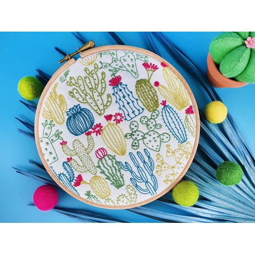 Cactus cactus kit de broderie à