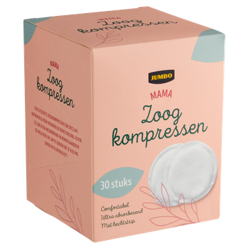 Jumbo Zoogkompressen 30 Stuks