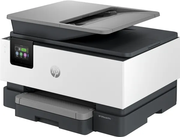 HP Officejet Pro 9122e All-in-One - Multifunktionsprinter - farve - blækprinter - Legal (216 x 356 mm) (original) - A4/Legal (medie) - op til 21 spm (kopiering) - op til 22 spm (udskriver) - 250 ark - 33.6 Kbps - Wi-Fi(ac), LAN, USB 2.0, USB 2.0 vært