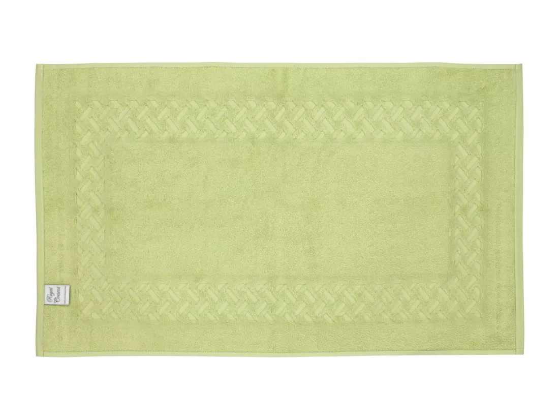 Tapis de bain 50x80 cm ROYAL CRESENT Vert Pastel 850 g/m2