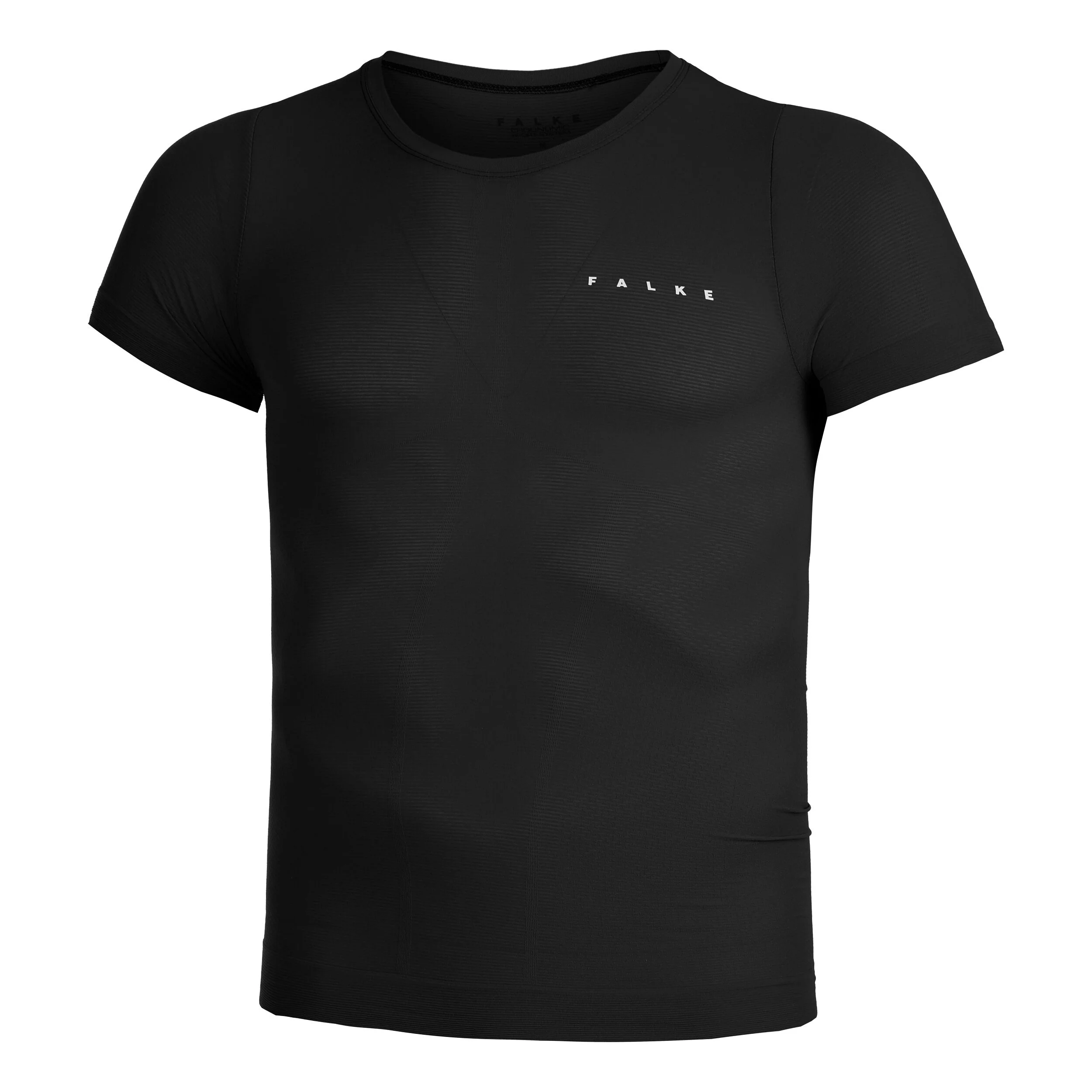 Falke Regular Shortsleeve Maillot De Course Hommes - Noir