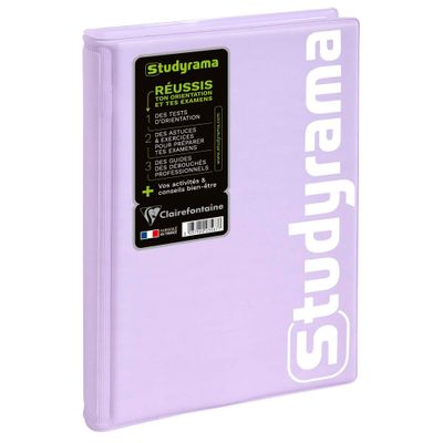 Agenda Studyrama Pastel - 1 jour par page - 14 x 20 cm - disponible dans différentes couleurs - Exacompta