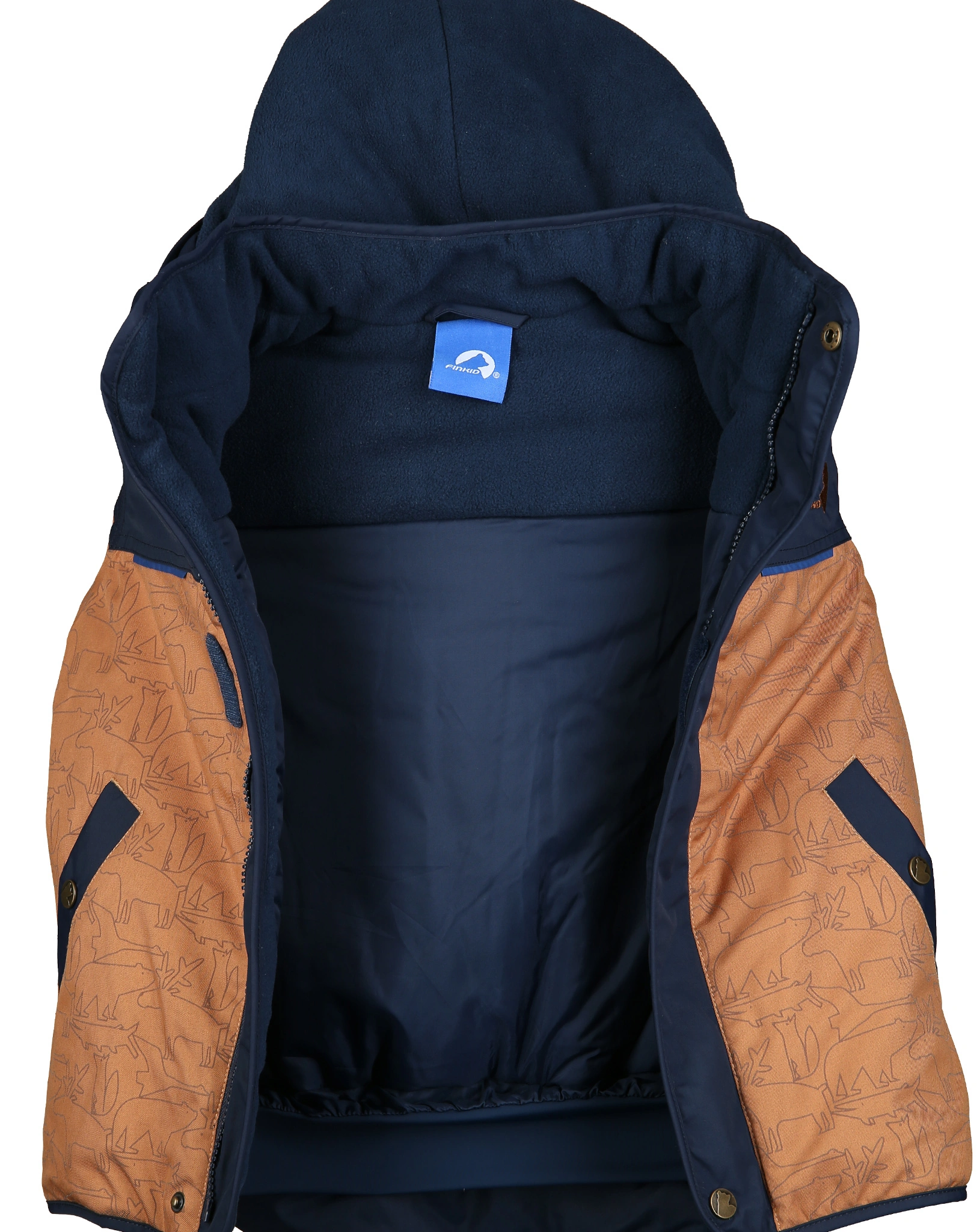 Winterjacke KOIRA ICE in almond/navy