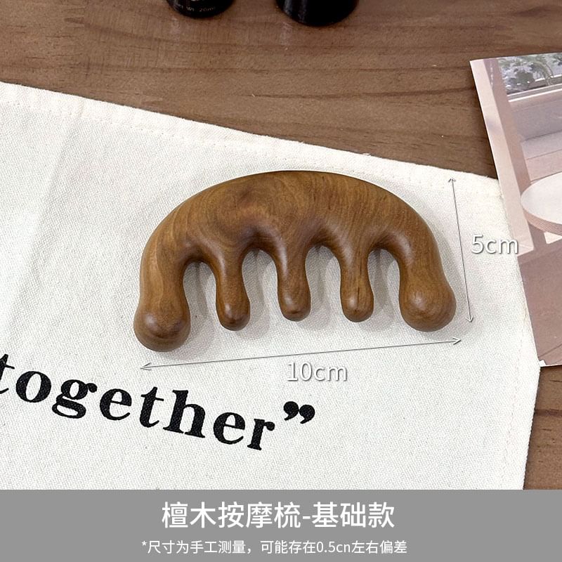 Momoi - Houten haarkam (verschillende ontwerpen)