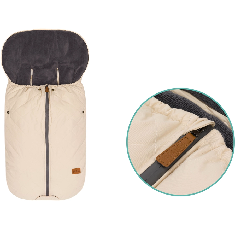 fillikid Winterfußsack Kamet Ivory