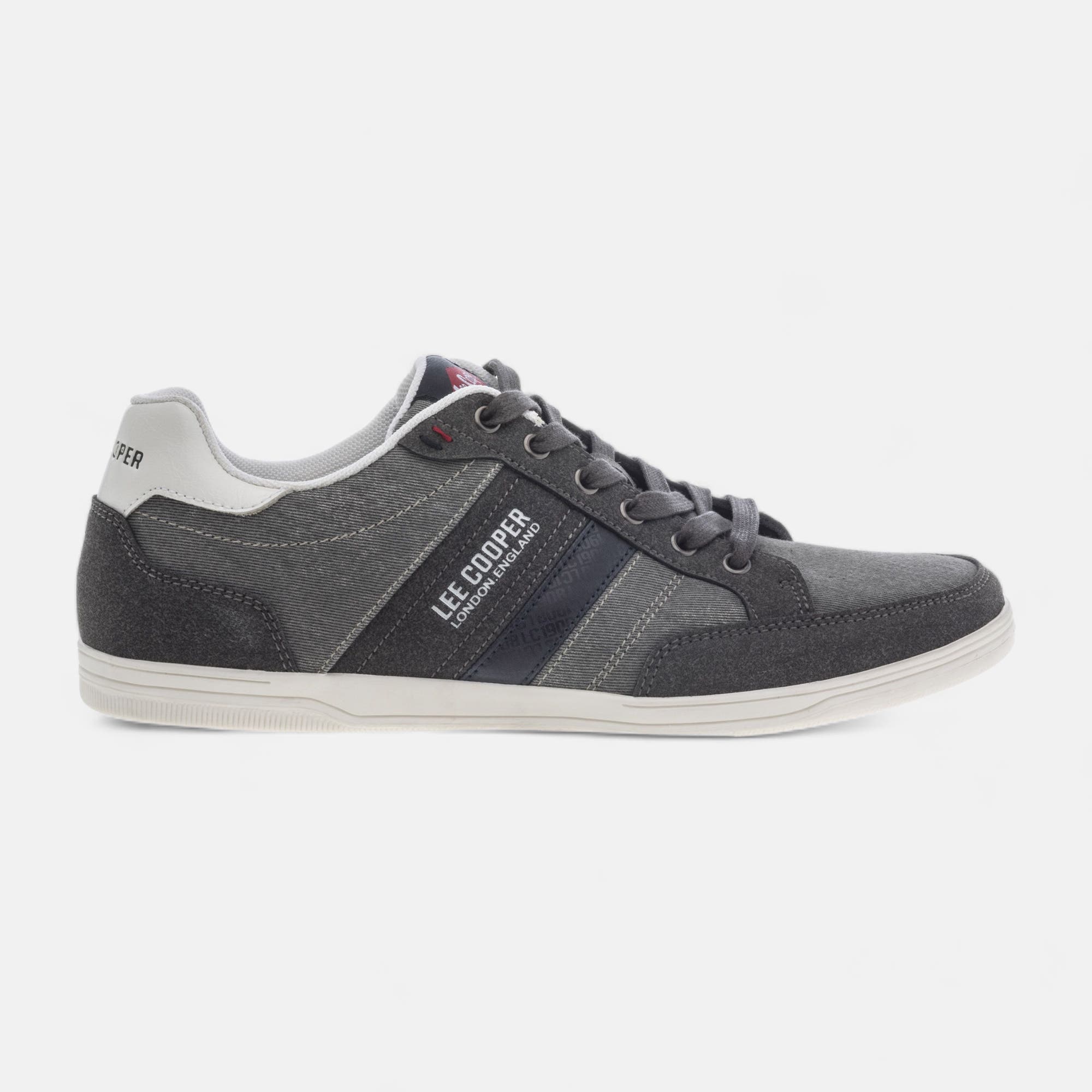 Baskets en toile Homme gris
