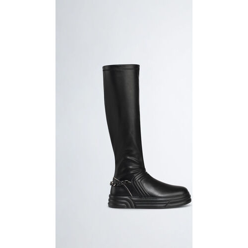 Liu Jo - Botas altas negras con cadena Negro