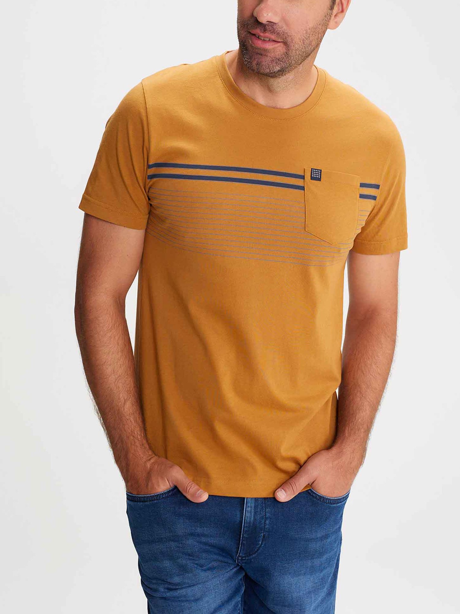 Tee Shirt Homme Coton Biologique Marron