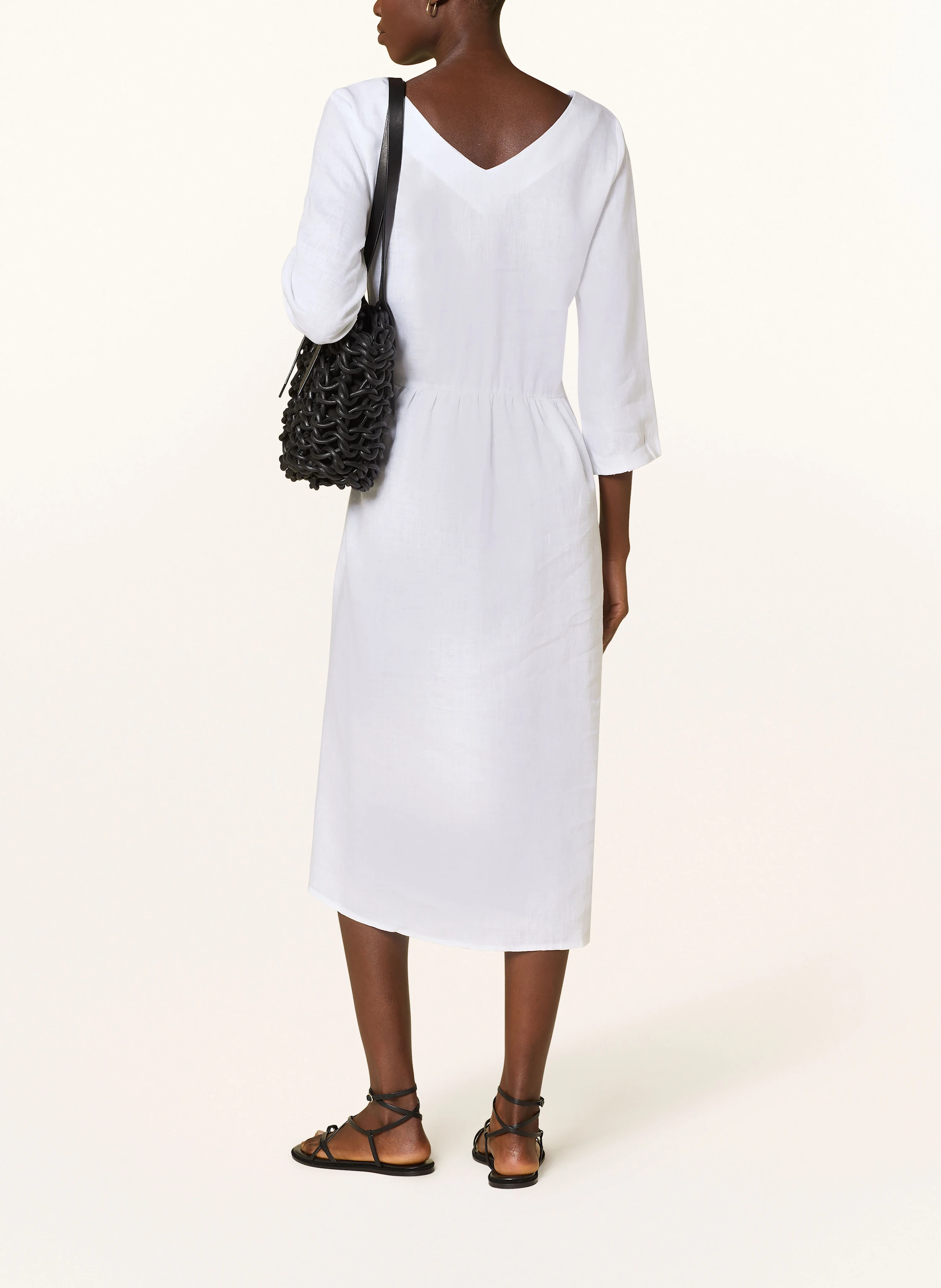 lilienfels Leinenkleid mit 3/4-Arm
