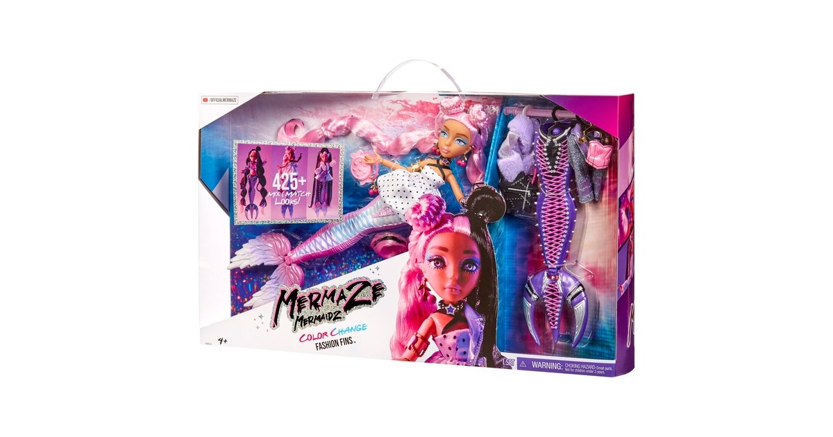 MGA EntertainmentMermaze Mermaidz - Color Change Fashion Fins Morra Pop