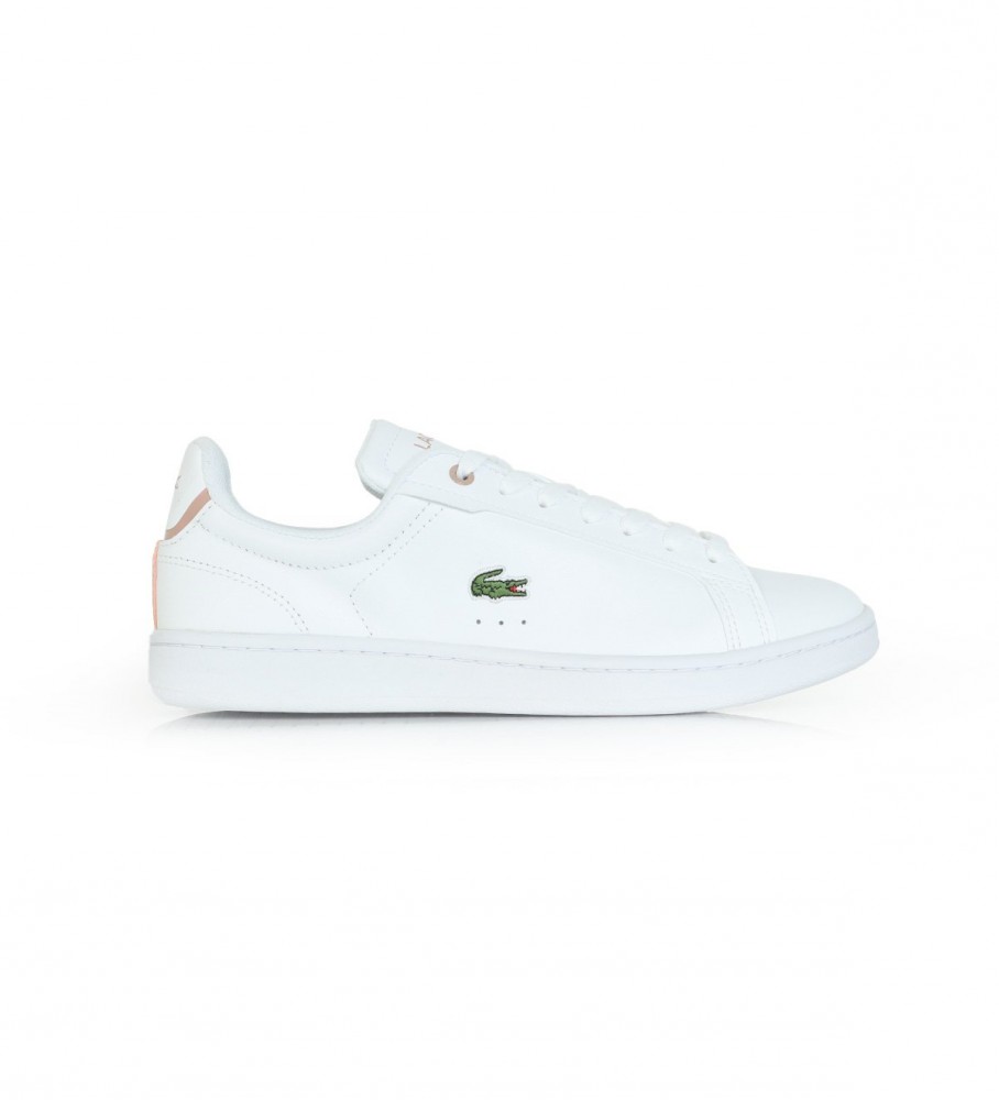Tênis Lacoste Carnaby de couro, branco