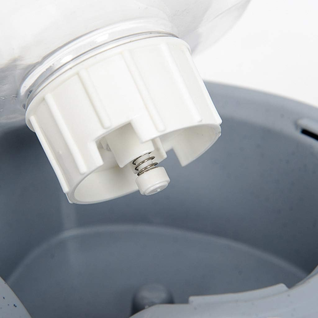 (4L) Haustier Wasserstation für Katzen / Hunde Wasser Spender  - Grau