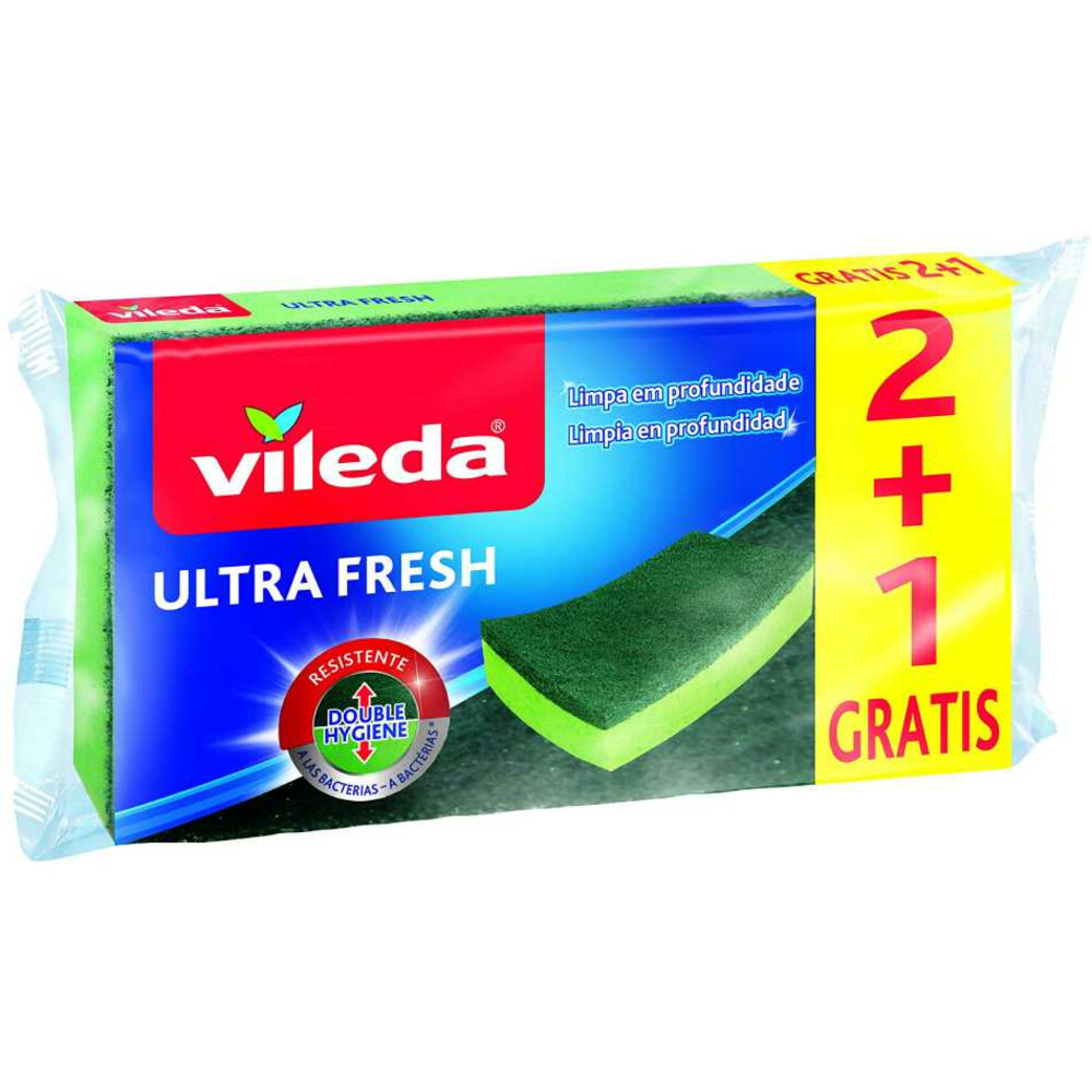 Vileda Schuursponsen Ultra Fresh3 stuks