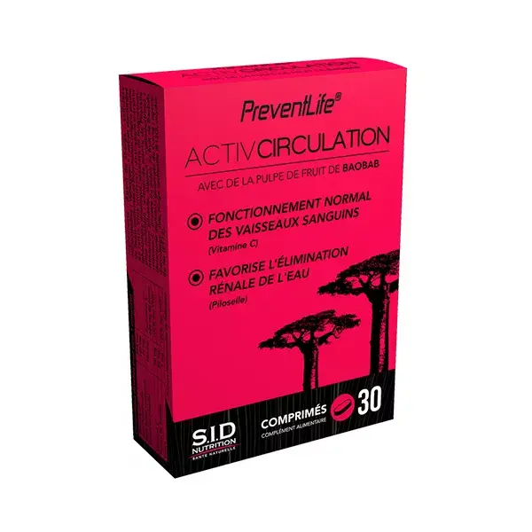 SID Nutrition Prevent Life Activ Circulation 30 comprimidos