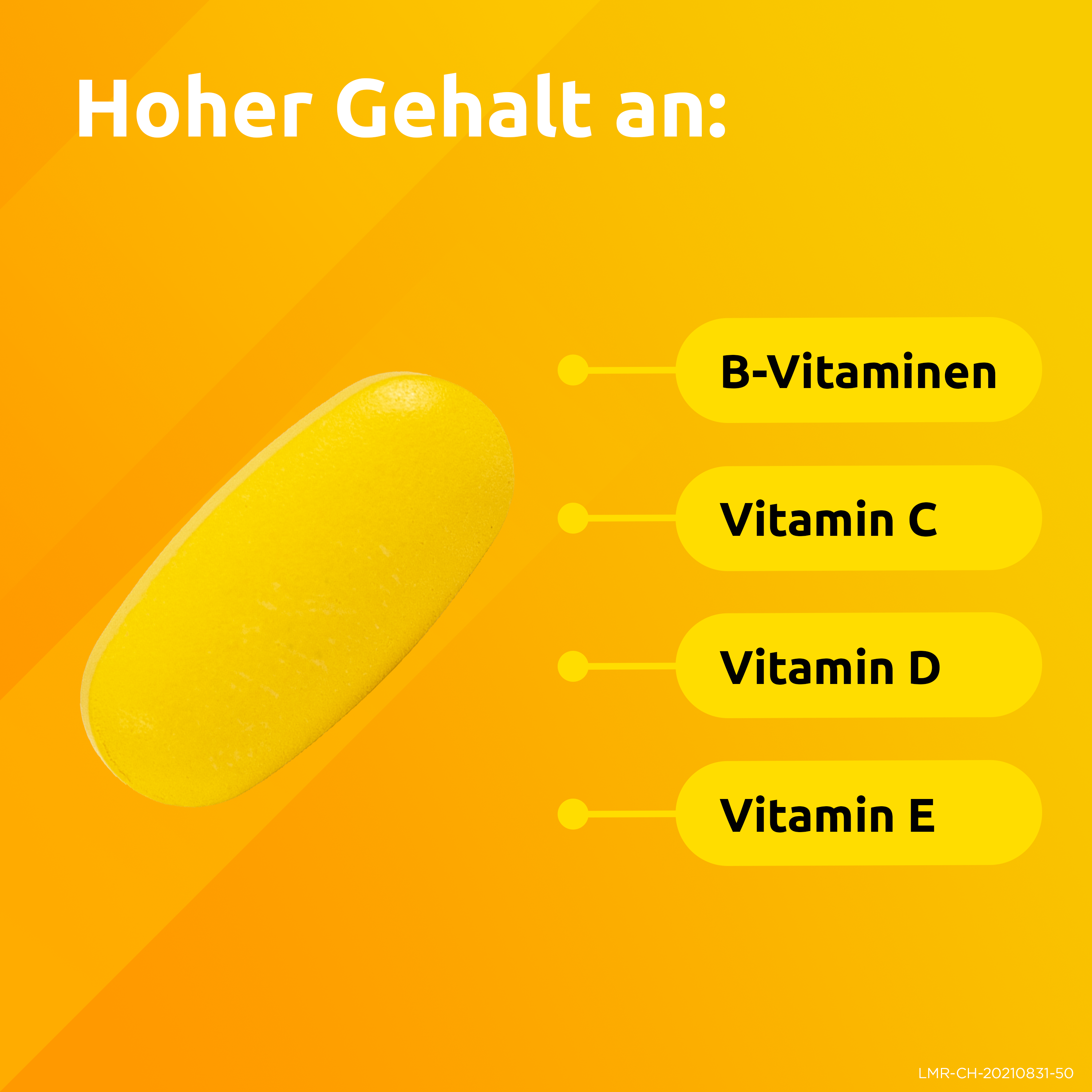 SUPRADYN pro energy-complex, 13 Vitamine, 9 Mineralstoffe. Für anspruchsvolle Zeiten<br>30 Stück, Dose, Filmtablette