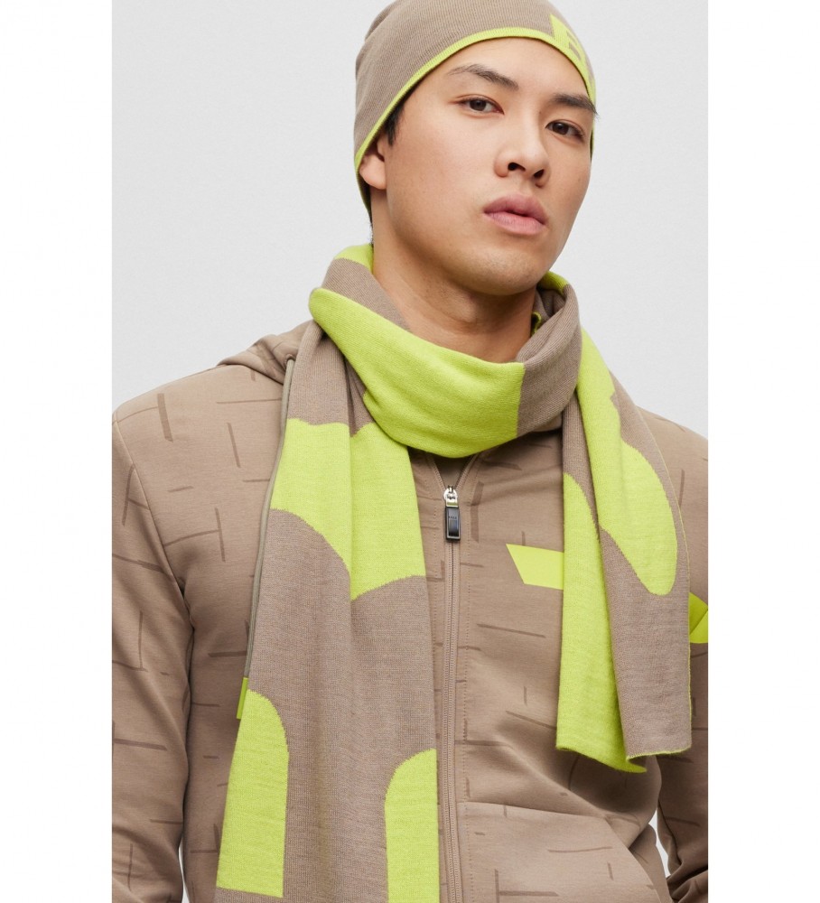 Cachecol verde BOSS Acro