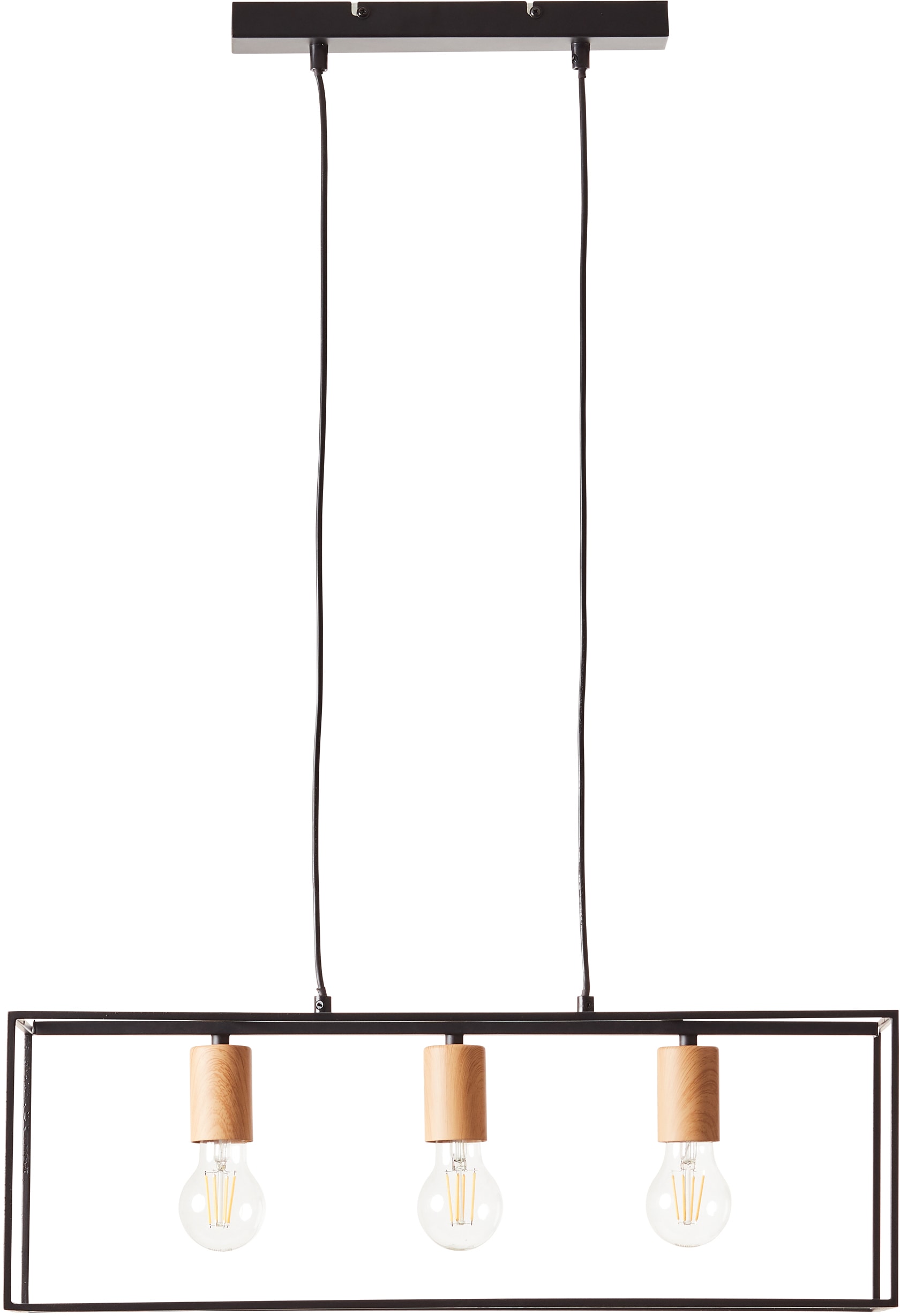 Brilliant Pendelleuchte »Arica« E27 1 Stk. Hängelampe 3flg