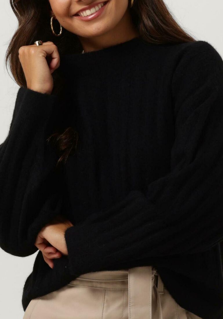 KNIT-TED zwarte knit-ted trui melanie