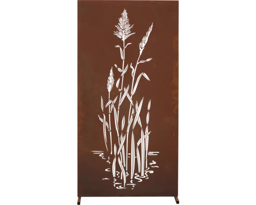 Privacyscherm China 95 x 185 cm, roest