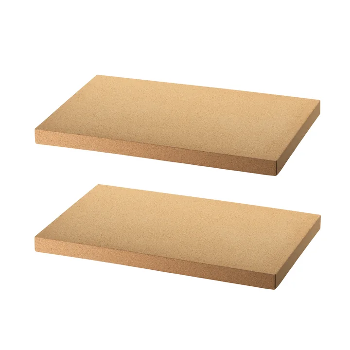String - Korkunterlage, B 19 x T 30 cm, braun (2er-Set)