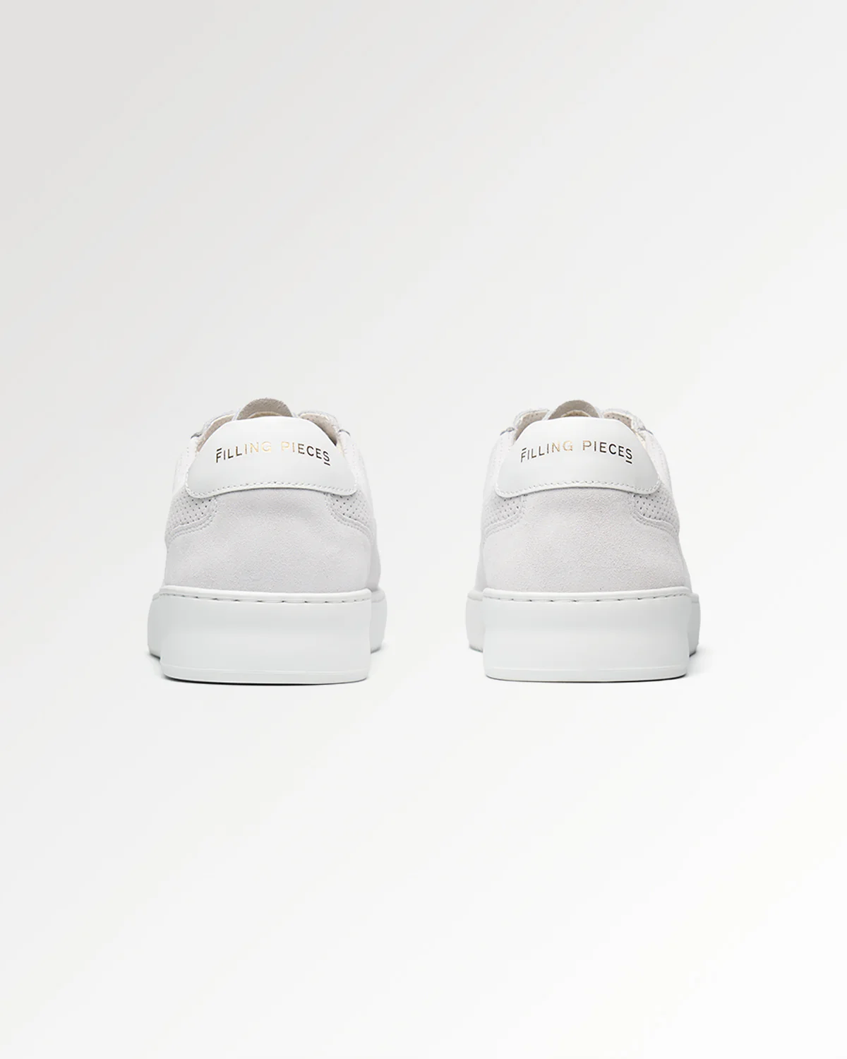 Mondo Suede Perforated White