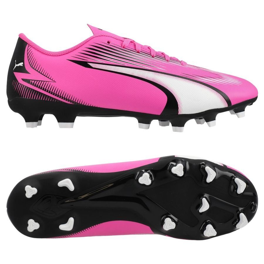 PUMA Ultra Play FG/AG Phenomenal - Poison Pink/Blanc/Noir