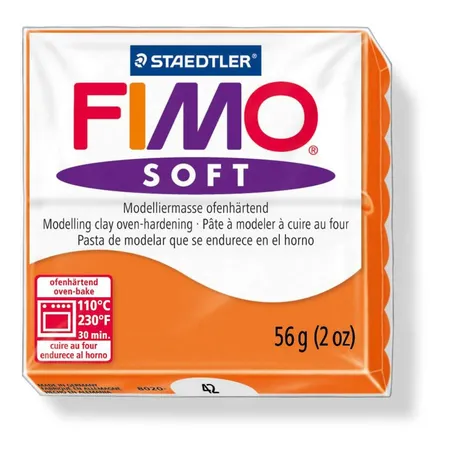 STAEDTLER® FIMO® soft Normalblock, 57 g, mandarine