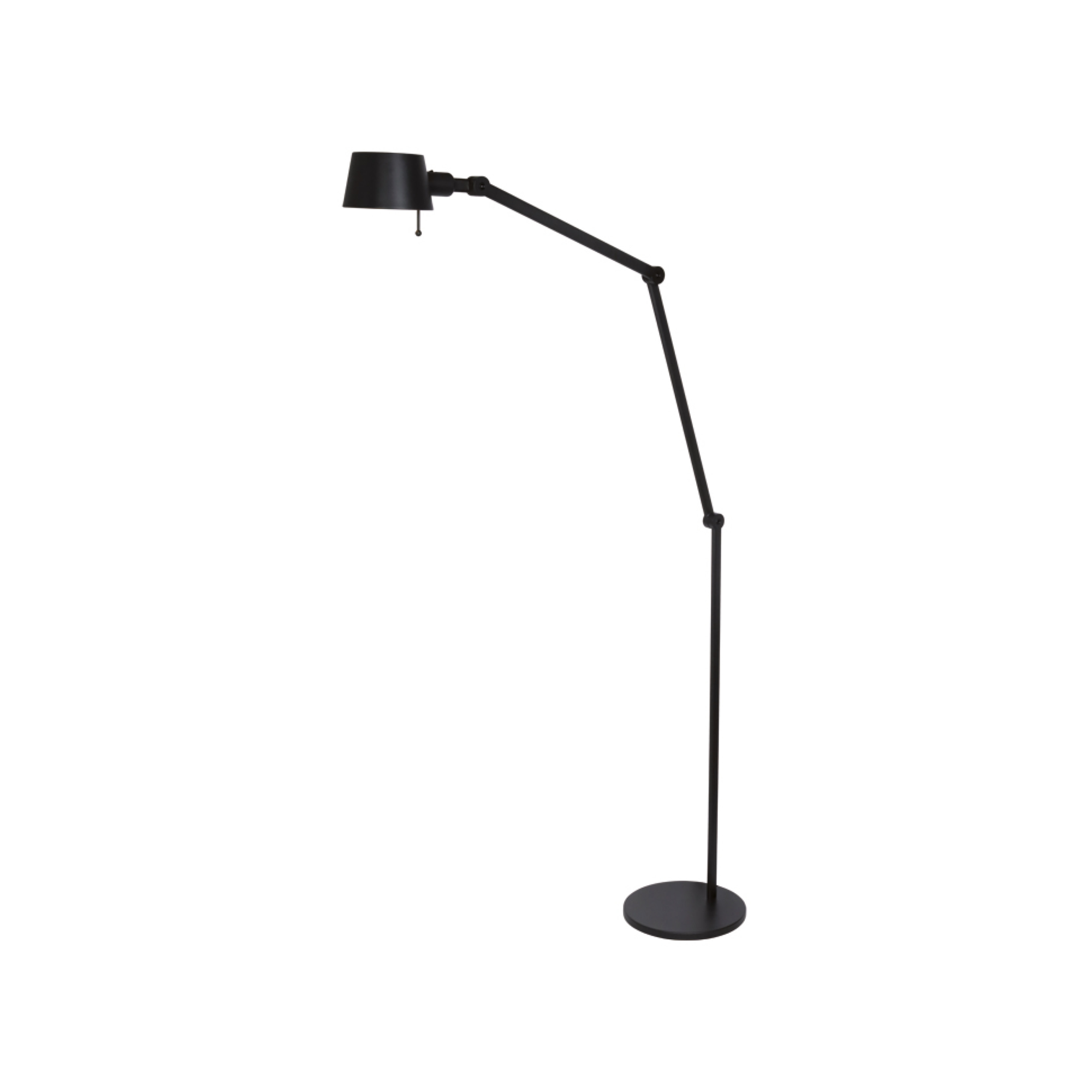 KEES VLOERLAMP HOOG ZWART