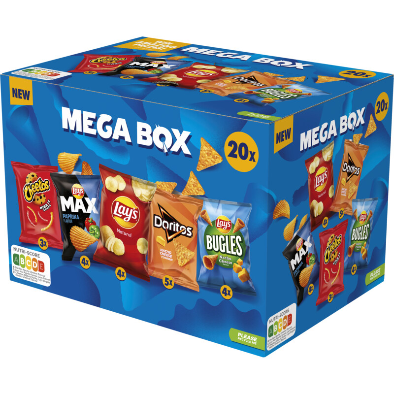 Lay's Mega box 20-pack