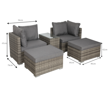 Loungeset Chiasso