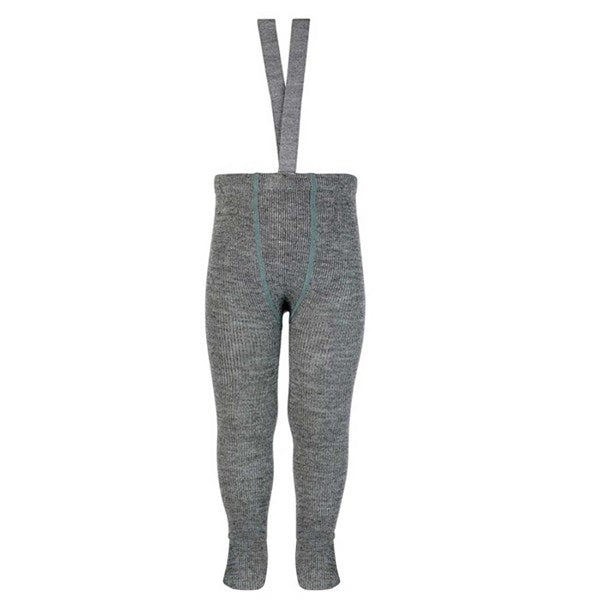 Strømpebukser Uld Grey - Cóndor → Luksusbaby.dk