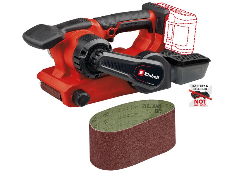 Einhell Professional Akku-Bandschleifer TP-BS 18/457 Li BL Akkubetriebene Band Schleifmaschine