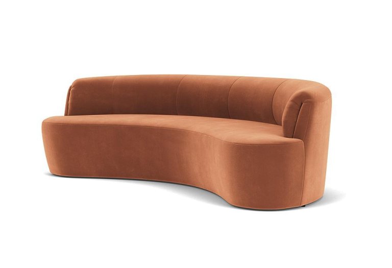 FÉST Huf curved bank Royal 160 magnolia