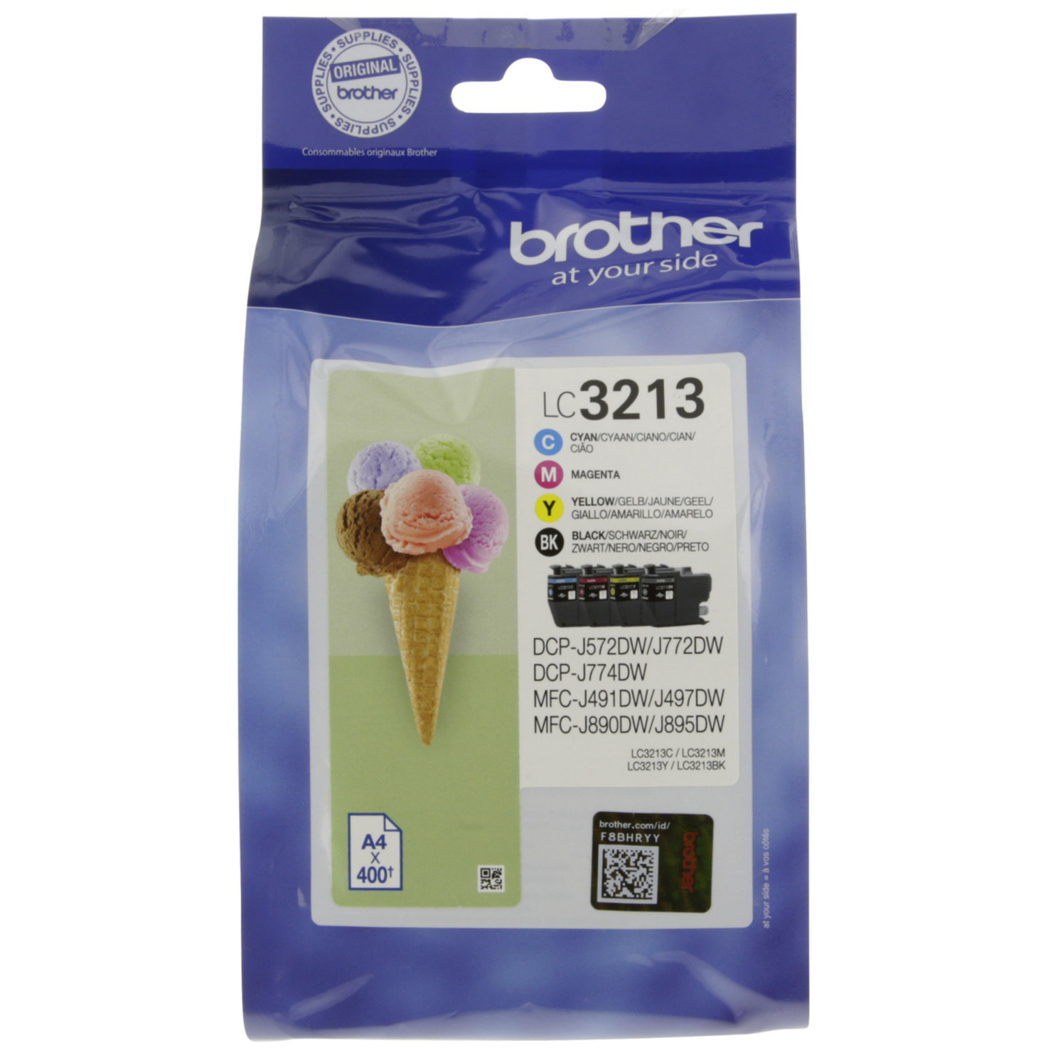 Brother Tintenpatrone color LC-3213V Multipack