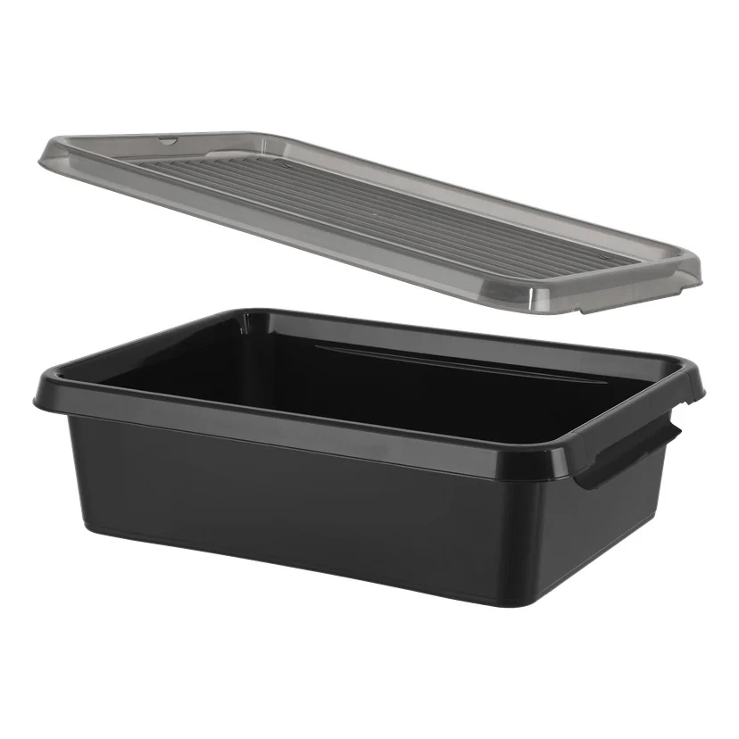 Oppbevaringsboks med lokk 8,5 l 39x29x11,5 cm