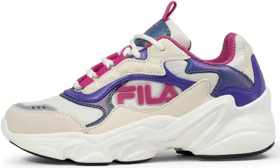 Fila Collene logo 25 sneaker Wit multi